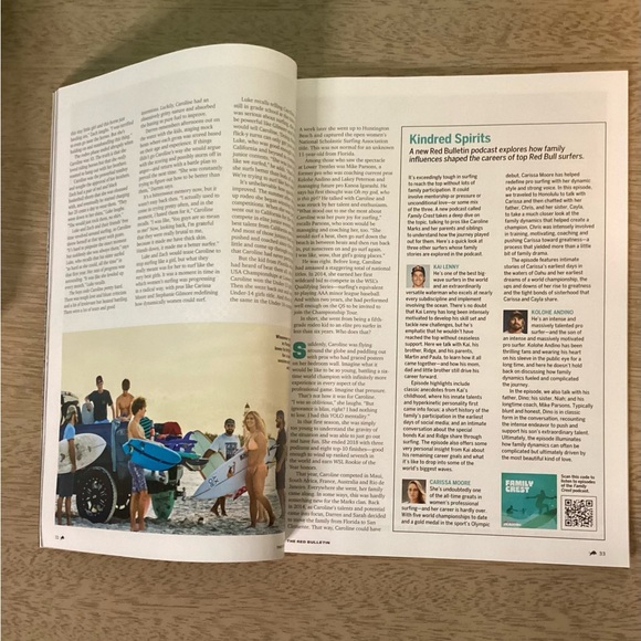 The Red Bulletin Magazine October/November 2023 issue featuring Caroline Marks - Picture 2 of 4